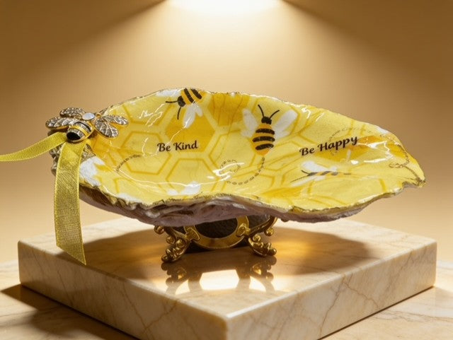 "Be Kind, Be Happy" Trinket Dish