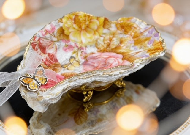 Floral Garden Trinket Dish
