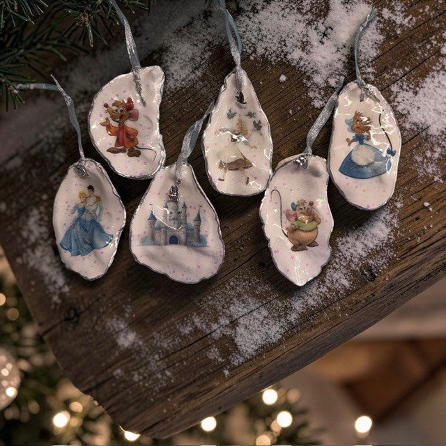Cinderella Ornament Set of 6