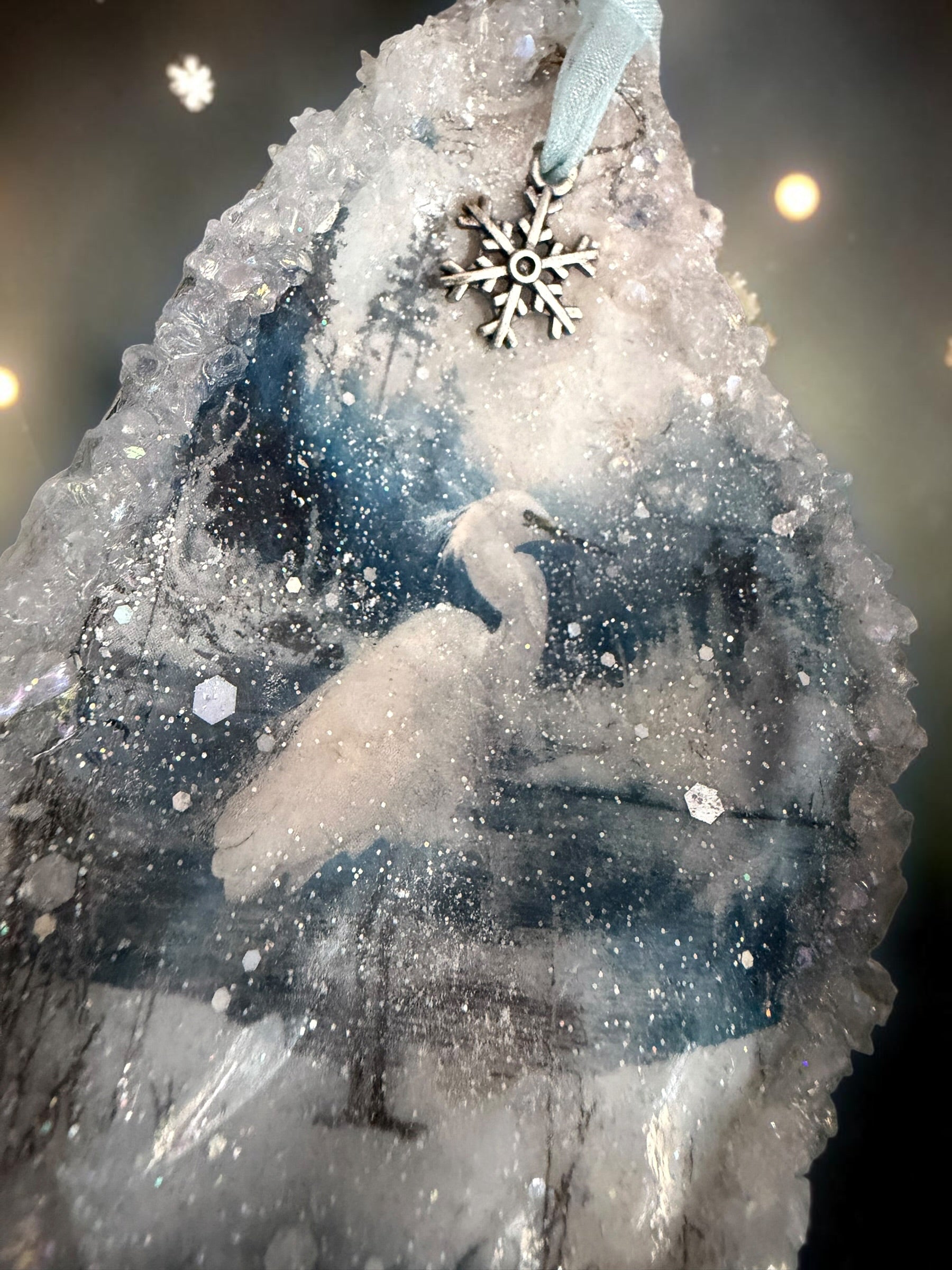 Forest Frost Ornament Set