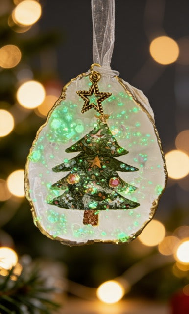 Christmas Tree Ornament (Glows in the Dark!)