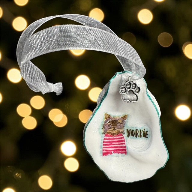 Yorkie Ornament